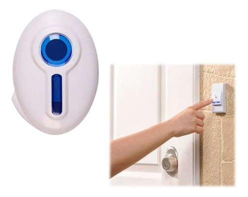 Timbre Inalámbrico Portátil Con Enchufe 220v+pila Sin Cable