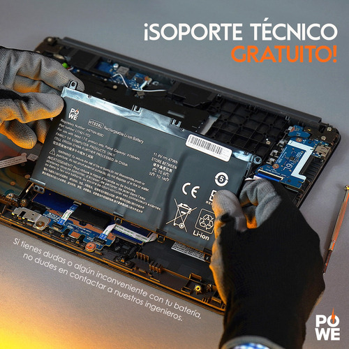 Pg06xl Bateria Para Hp 15-dh0001la Dh1019nr L48497-005