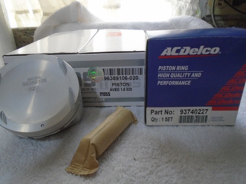 Pistones Para Chevrolet Aveo Corsa 1.6 Medida 0.20