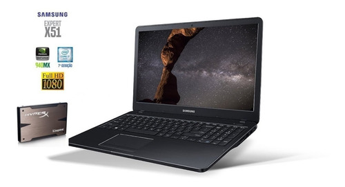 Imagem 3 de 3 de Notebook Samsung X51 Cor Preta (produto Raro)
