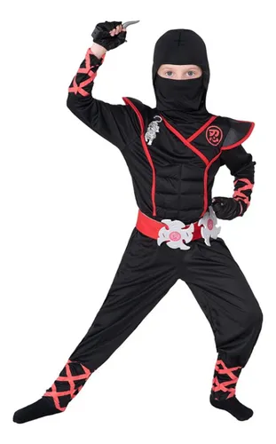 Disfraz Infantil De Ninja Warrior Para Fiesta De Halloween