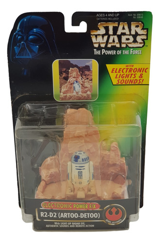 Figura R2 D2 Star Wars Rebel Alliance 1996 Caja Con Detalles
