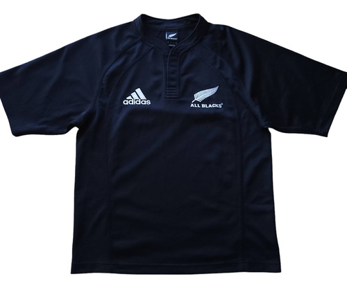 Camiseta Rugby All Blacks De Nueva Zelanda 2005, adidas, S