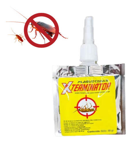 Insecticida En Gel Para Cucarachas X Terminator 90gr