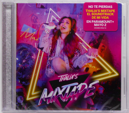 Cd Thalia Thalia's Mixtape 2023 Sony U.s. Latin 11 Faixas 