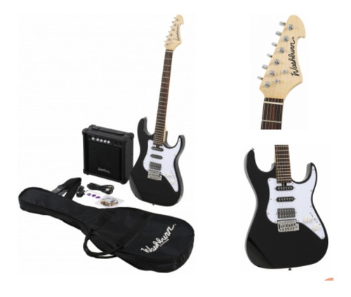 Washburn X15bpake-a-u - Pack Guitarra Electrica