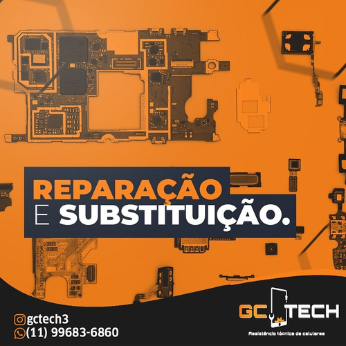 Imagem 1 de 3 de Reparos E Substituição De Componentes De Celulares E Tablets