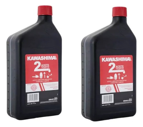 2 Pz Litro Aceite Kawashima Motor 2 Tiempos 2t Mineral