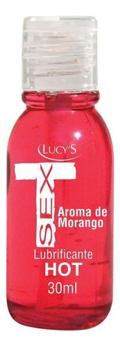 Lubrificante Hot Sext Aroma Morango Aquece