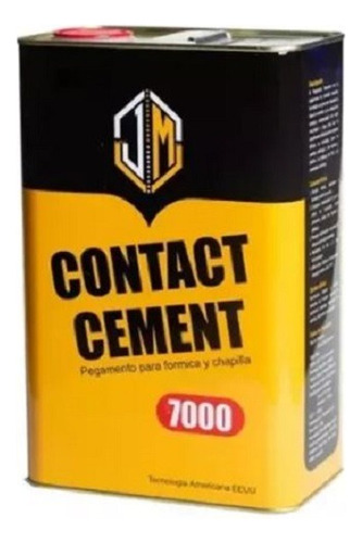 Pega Amarilla Contact Cement 7000 De Galon Jm