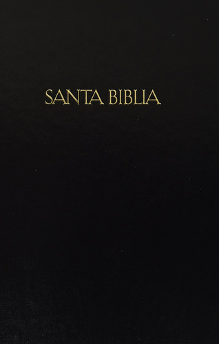 Libro: Biblia Bilingüe Rvr En Letra Grande, Negro, Tapa Dura