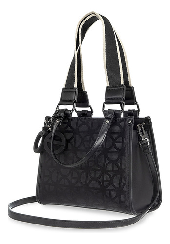 Bolsa Satchel Cloe Sirlania Chico I Color Negro
