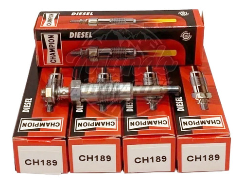 4 Bujias Precalentamiento Champion Peugeot 405 1.9 Diesel