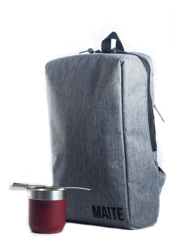 Imagen 9 de 9 de Mochila Matera Black Matte