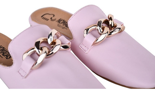 Imagen 3 de 7 de Balerinas Para Mujer Mini Tacón, Mules De Moda Casuales