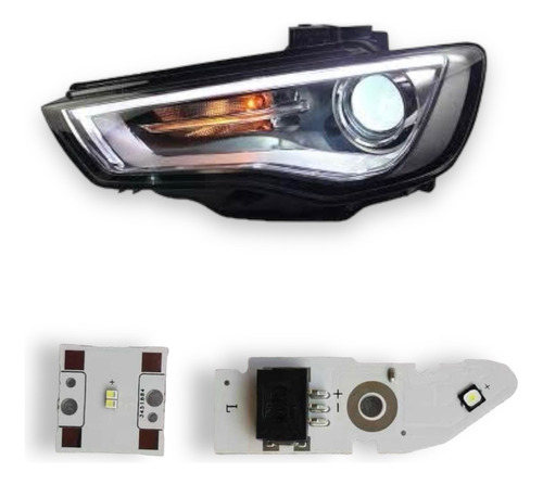 Modulo Izquierdo Led Drl Audi A3 2013 Al 2016 Luz Diurna