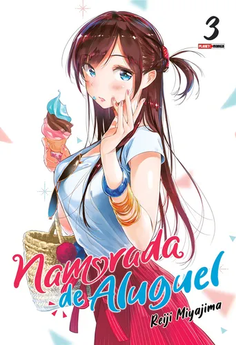 comprar Namorada de Aluguel Vol. 3, de Miyajima, Reiji. Editorial Panini Brasil LTDA, capa mole em português, 2021