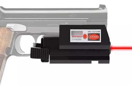 Laser Para Pistola Rifle Compacto 20mm Red Dot Calidad