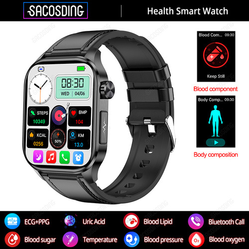 Reloj Inteligente Smart Watch Hombre Y Mujer Blood Pressure