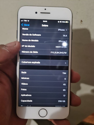 Imagem 1 de 4 de iPhone 7 258 Gigas