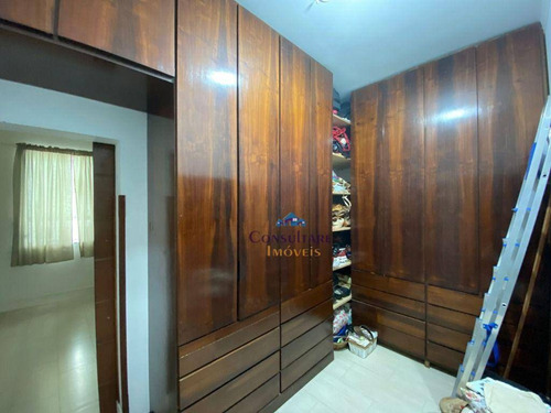 Imagem 9 de 25 de Casa Com 5 Dormitórios Para Alugar, 300 M² Por R$ 10.000,00/mês - Embaré - Santos/sp - Ca1460