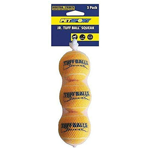 Pelota Squeak Perros 70248 Jr Tuff Ball Amarilla, 1.8 P...