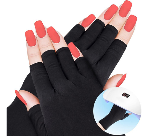 Guantes Anti Uv Para Lámpara De Uñas Guantes De Manicura