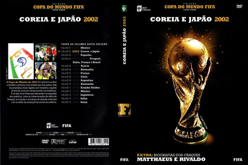 Dvd Coreia E Japão 2002 (coleção Copa Do Mundo Fifa)