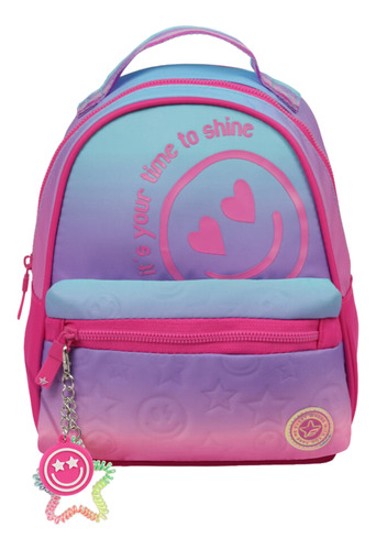 Mochila Footy 14  Multicolor Fty4032 - Kanata