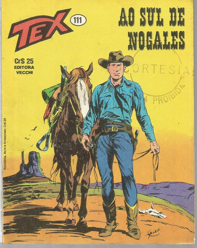 Tex 111 1ª Edicao - Vecchi - Bonellihq Cx46 E19