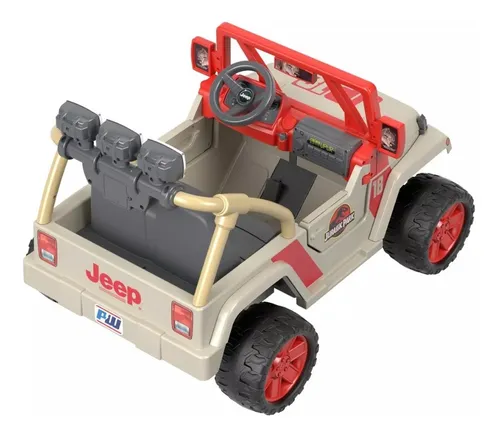 Power Wheels 12v Jurassic Park Jeep Wrangler Motorizado Cuotas