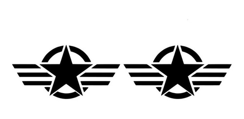 Estrella Militar Calcomanías, Calcas Para Auto, Laptop, Moto