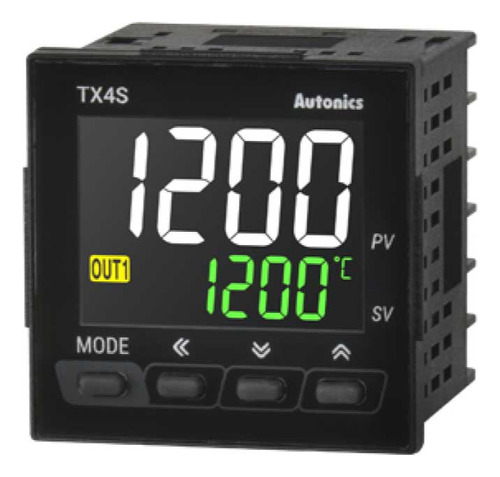 Controlador De Temperatura Pid 100-240vca 2alarmas 48x48mm