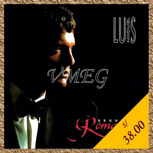 Vmeg Cd Luis Miguel 1994 Segundo Romance