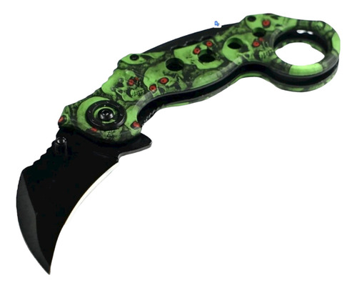 Navaja Karambit Counter Strike Sert Ops Green Af85