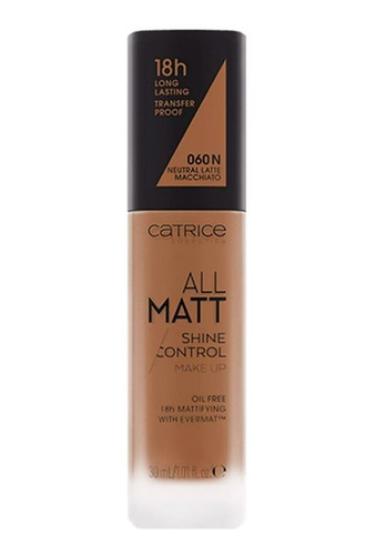 Base De Maquillaje Catrice 060 N Latte Macchiato 30ml