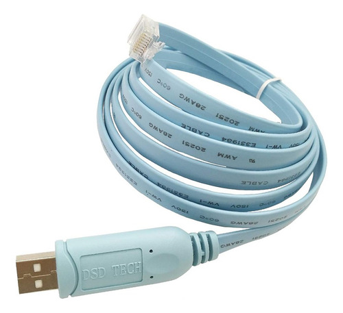 Cable Consola Cisco Usb Rj45, Se Conecta Directamente A Usb