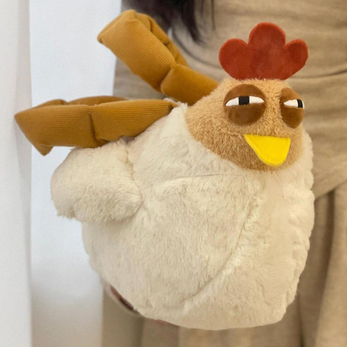 De Bolsa De Felpa Bolsa De Pollo De Dibujos Animados, Para