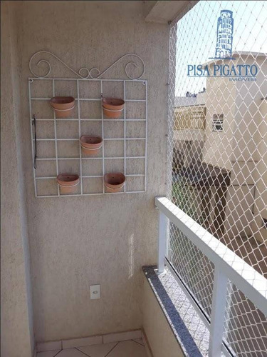 Apartamento Com 3 Dormitórios À Venda, 77 M² Por R$ 450.000,00 - Jardim Europa - Paulínia/sp - Ap0921