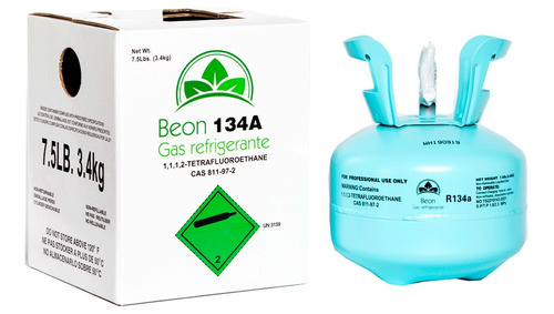 Garrafa De Gas R-134a 3.4 Kgs