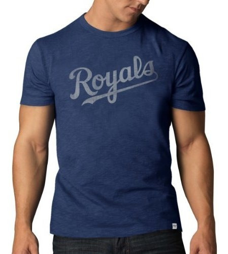 Scrum Mlb Kansas City Royals Camiseta De Los Hombres Básicos