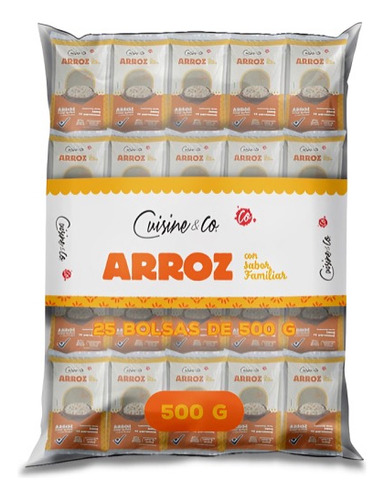 Arroz Cuisine&co X25uni X500grc/u - Arroba