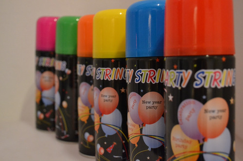 Imagen 5 de 6 de 12 Nieves Espuma Aerosol Pack Cotillon Combo Carnaval Fiesta