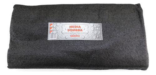 Media Sombra Negra Fraccionada 2x4 Metros