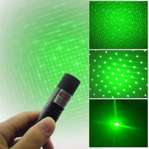 Caneta Laser Pointer Ultra Forte Verde Alcance 50km - Ax