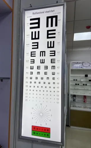 Optotipo Led Visual Oftalm