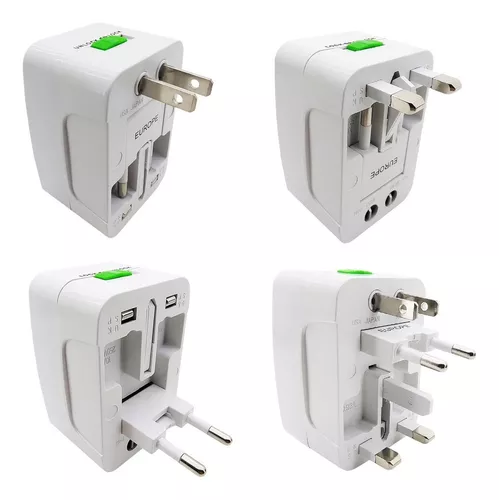 Adaptador Internacional Enchufe Universal Viajero 110v 220v Todo