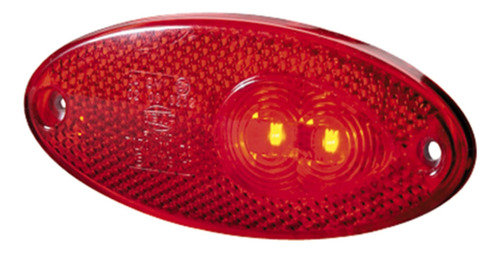 Hella Led Rojo Lampara Cola Reflex Reflector