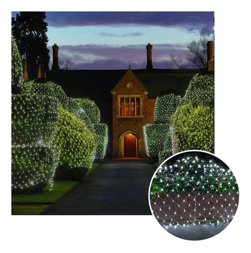 Luces Malla Led 200 Luces 2x1 Metros Luz Navidad Rf 200tcb