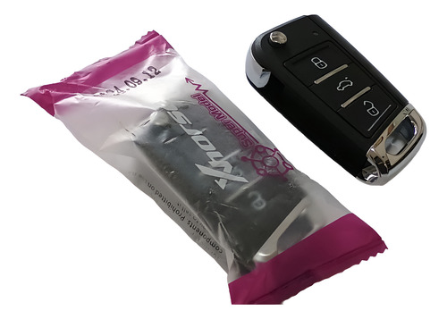 Telemando Xhorse Superchip Formato Vw Mqb Bolsa Violeta